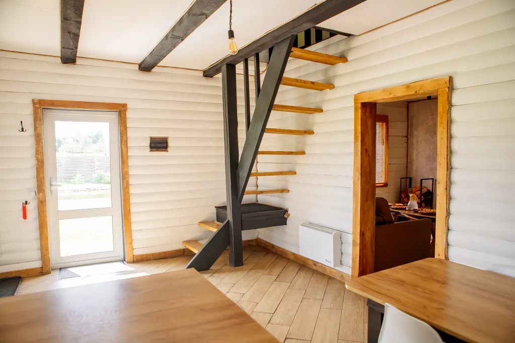 Уютный домик с баней и горячей купелью