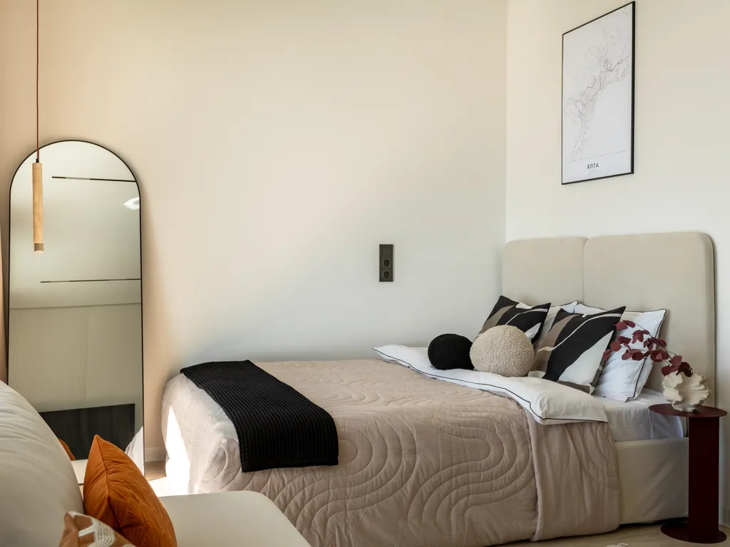 Апартаменты с балконом и видом на море