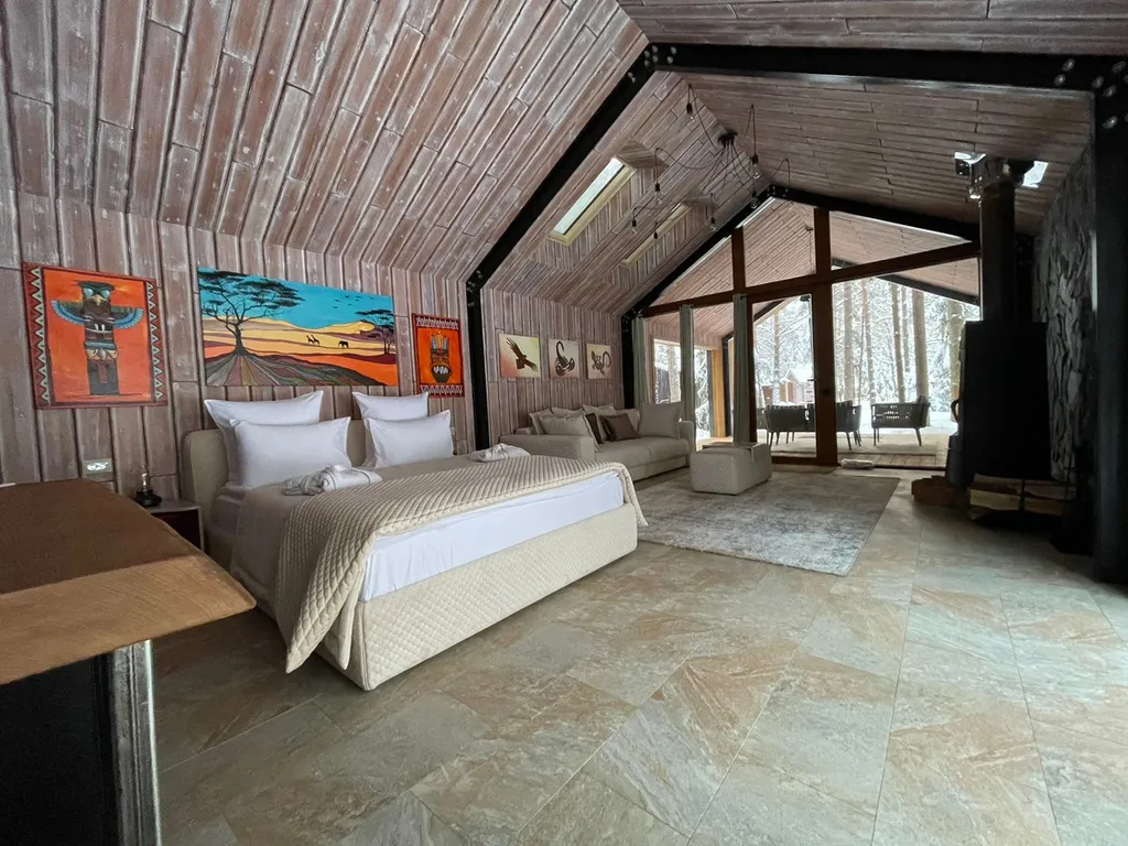 Коттедж Тихий Барн в лесу — аренда посуточно в Красный Огорок