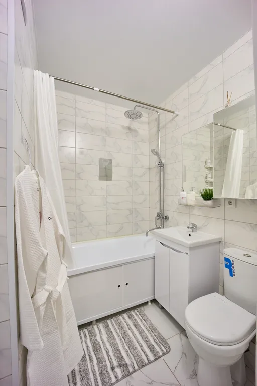 Уютная евродвушка с современным ремонтом готова принимать гостей