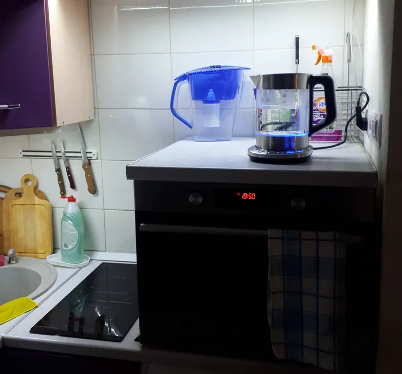 Квартира с массажным креслом в центре