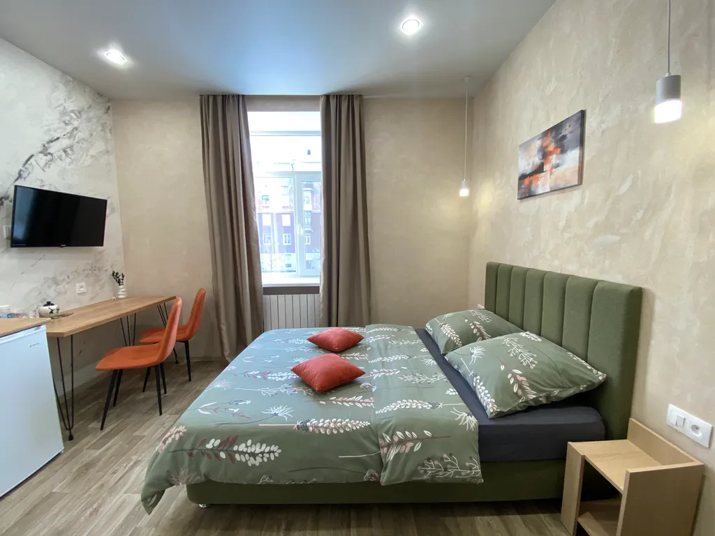 Люкс со свежим дизайнерским ремонтом