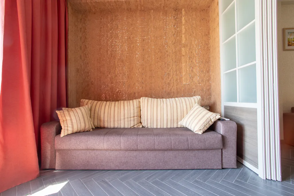 Апартамент с балконом и видом на горы №6