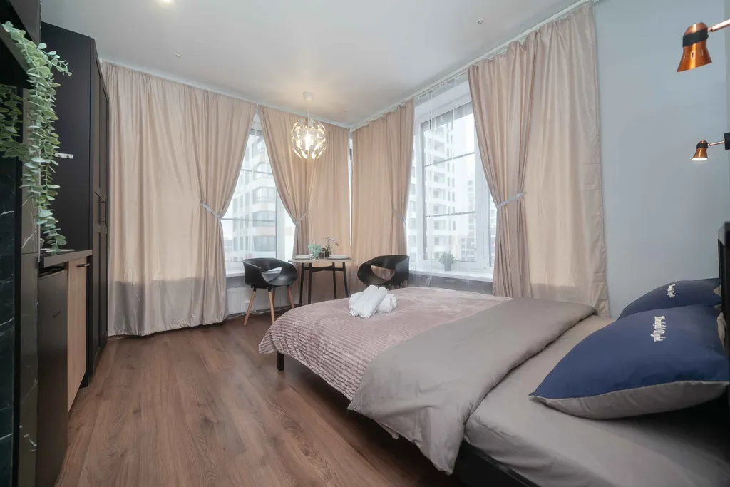 Квартира Квартира Стильная и комфортная студия в ЖК Ривер парк — Москва