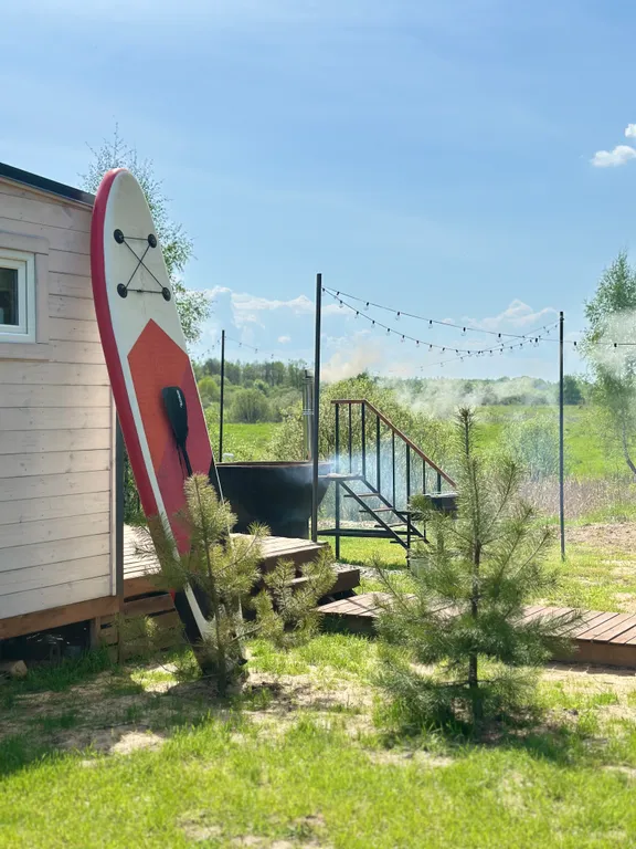 Стильный дом с живописным видом