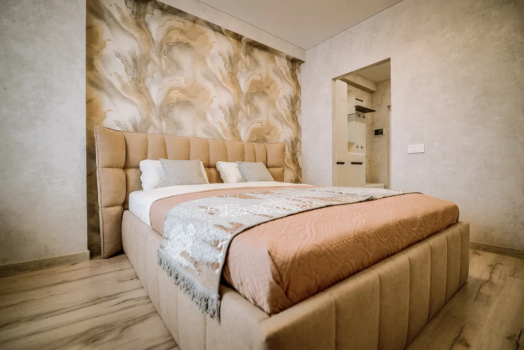 Уютная студия с красивым видом на город