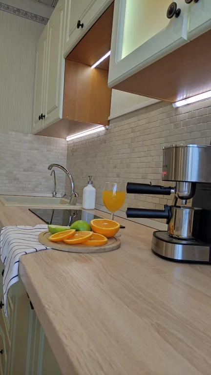 Светлая уютная 4-комнатная квартира рядом с центром