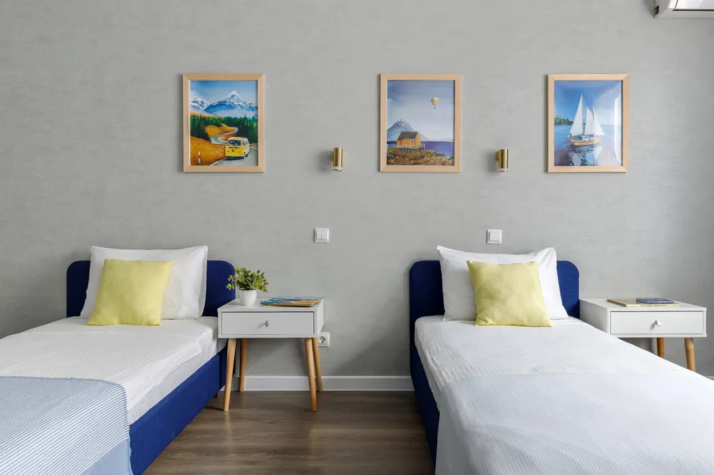 Трёхкомнатная квартира с сауной рядом с центром