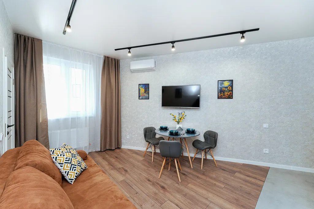 Квартира Чистая уютная квартира с новым ремонтом и великолепным видом на реку — Краснодар