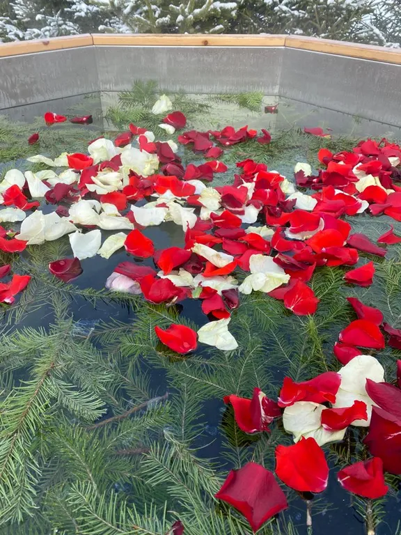 Купольная баня на дровах