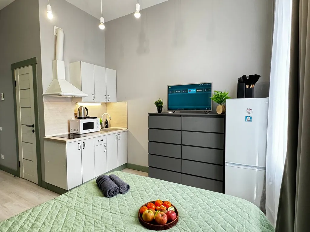 Дизайнерская квартира-студия на двоих