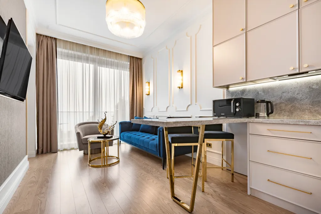 Улучшенный апартамент с балконом Парк и море Люмьер