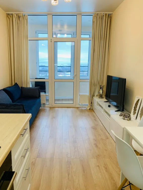 Евродвушка в доме бизнес-класса около аэропорта Внуково