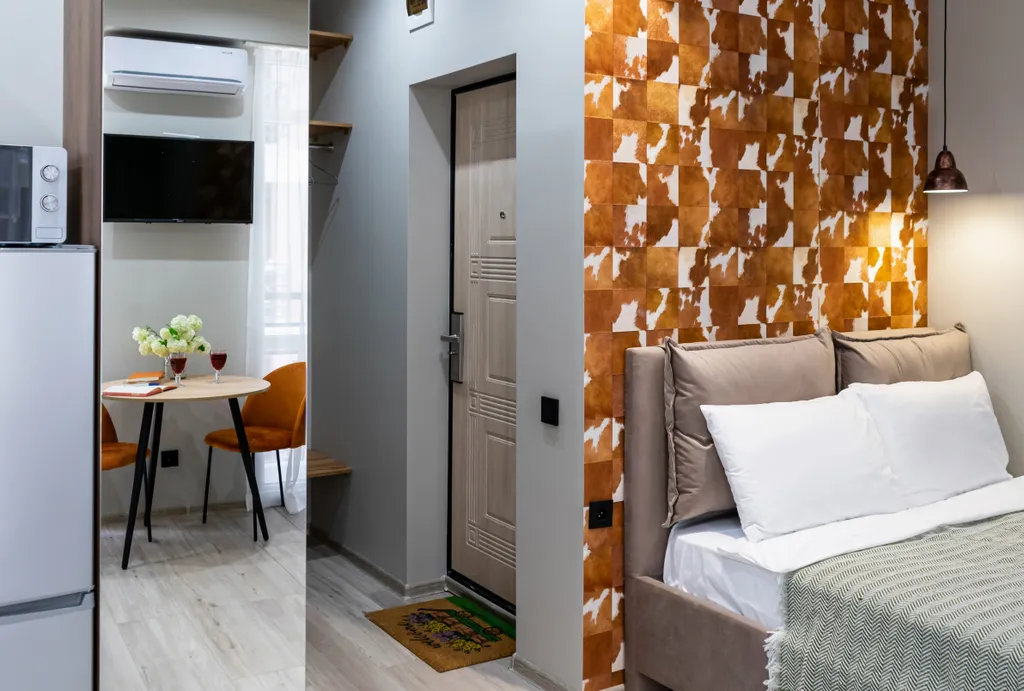 Апартамент с ярким интерьером в ЖК Сорренто Парк