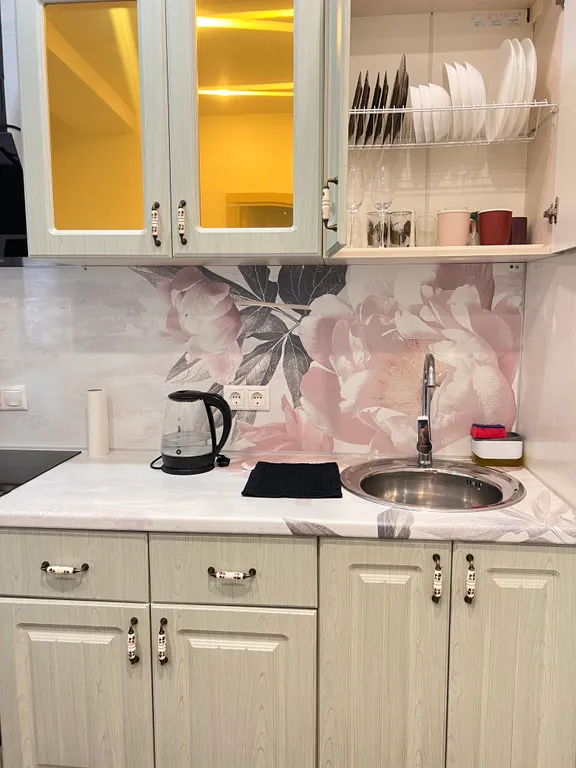 Уютная однокомнатная квартира на 4 человек