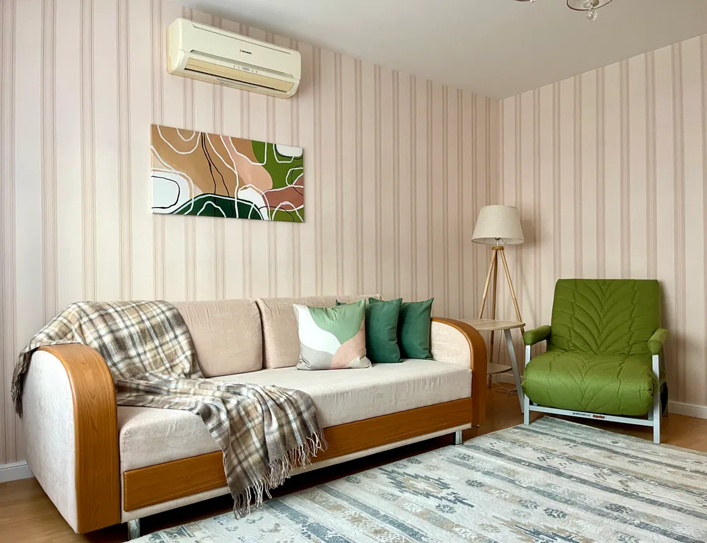 Просторная квартира с 4 изолированными комнатами в центре города