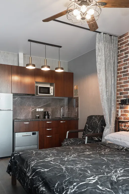 Апартаменты лофт с обзорным видом на море