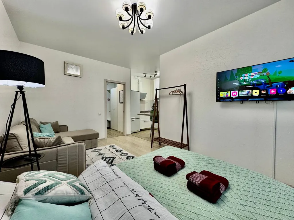 Уютная студия на 7 этаже