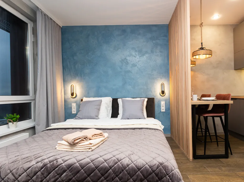 Стильная и уютная студия рядом с метро