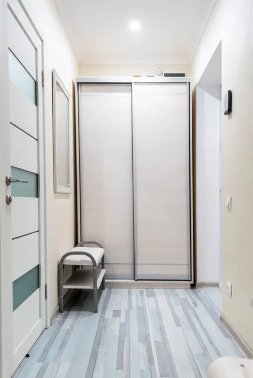 Apartment near Mega Khimki with a balcony