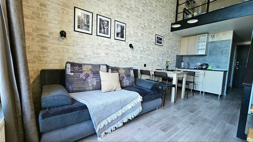 Двухуровневая студия в 10 мин от центра