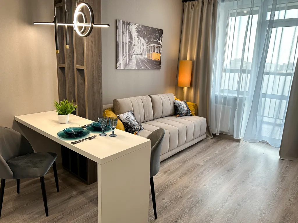 Двухкомнатные апартаменты бизнес-класса