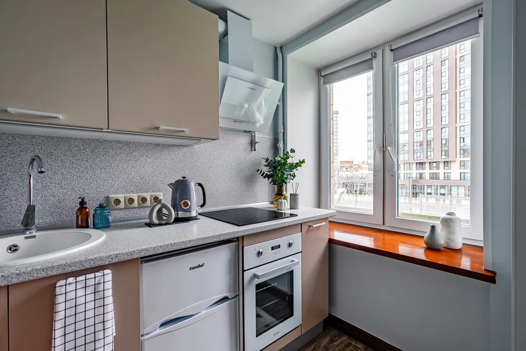 Квартира Квартира Butyrsky cozy apartment with terrace, parking and king-size bed — Москва