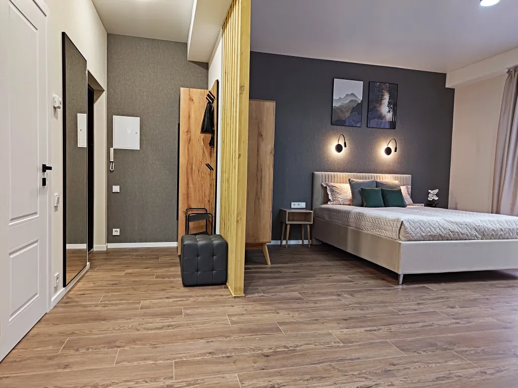 Большая дизайнерская студия с потрясающей панорамой на горы