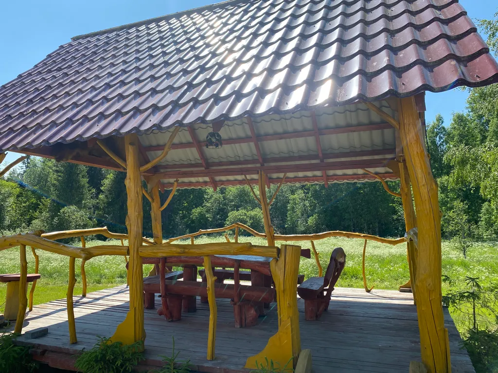 Эко-дом на природе со всеми удобствами