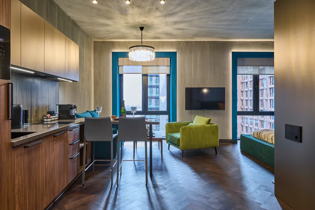 Квартира Апартаменты Metro Chic — Москва