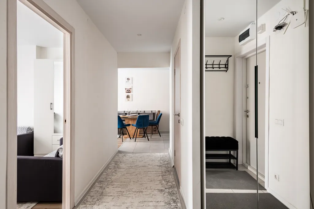 Квартира Квартира Большая Белая Кингсайз — Москва