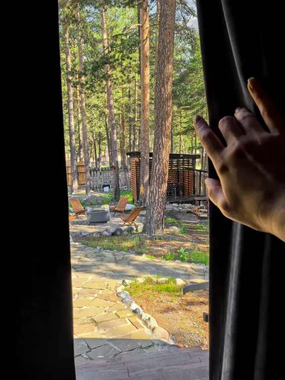 Дом в Приэльбрусье на огороженной территории