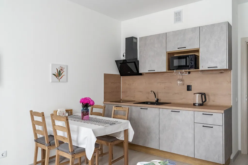 Квартира Квартира Svetlanovsky Studio — Санкт-Петербург