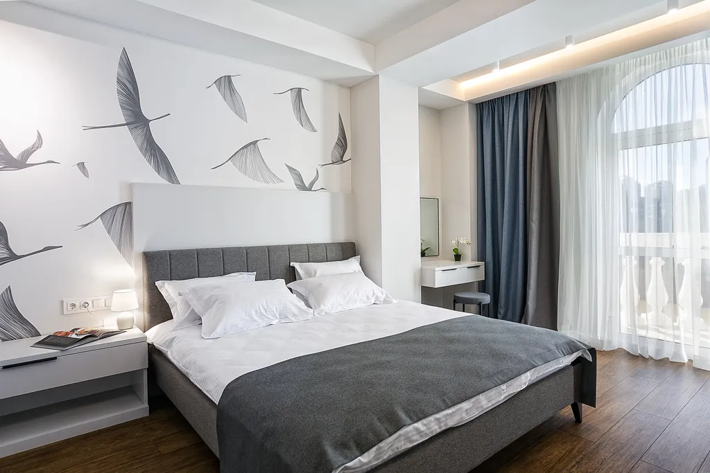 Двухкомнатные апартаменты премиум с 3 террасами