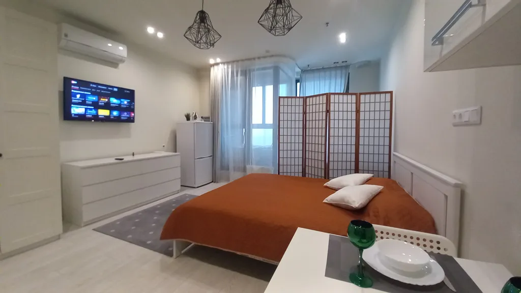 Квартира Квартира VITA Apartments - Студия Вeige в ЖК Лайнер — Москва