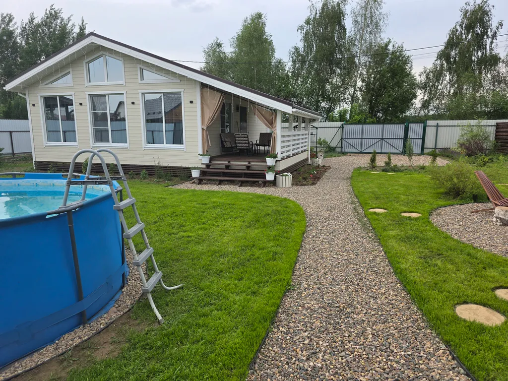 Коттедж Уютный, светлый, новый евро-3 комнатный дом на участке 9 соток с баней — аренда посуточно в Кузнецово