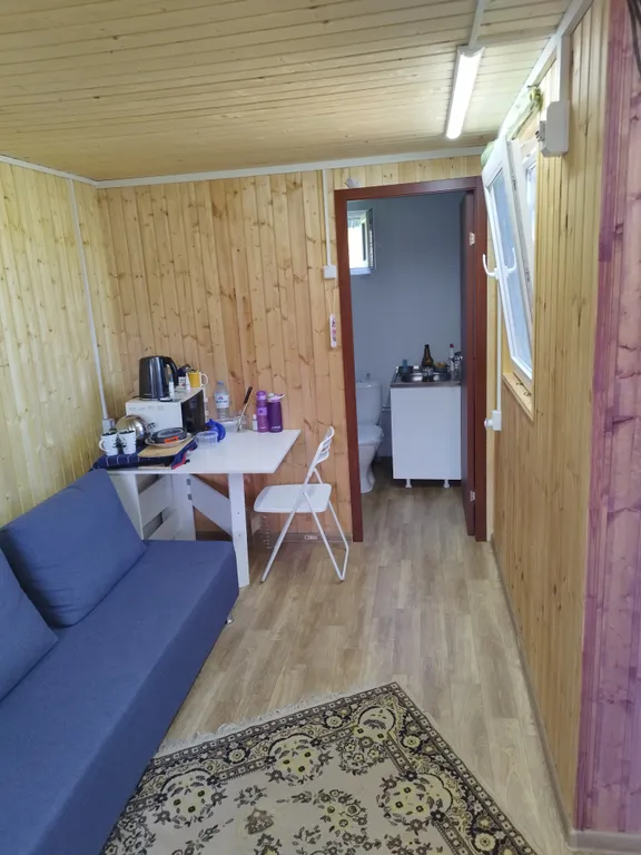 Уютный модульный домик в горах