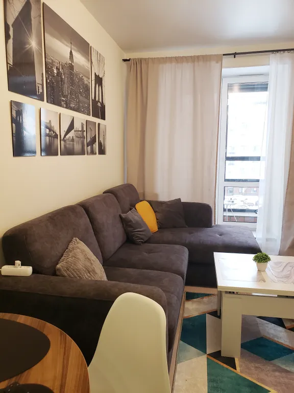 Квартира Квартира Уютная евродвушка у ледовой — Новоселье