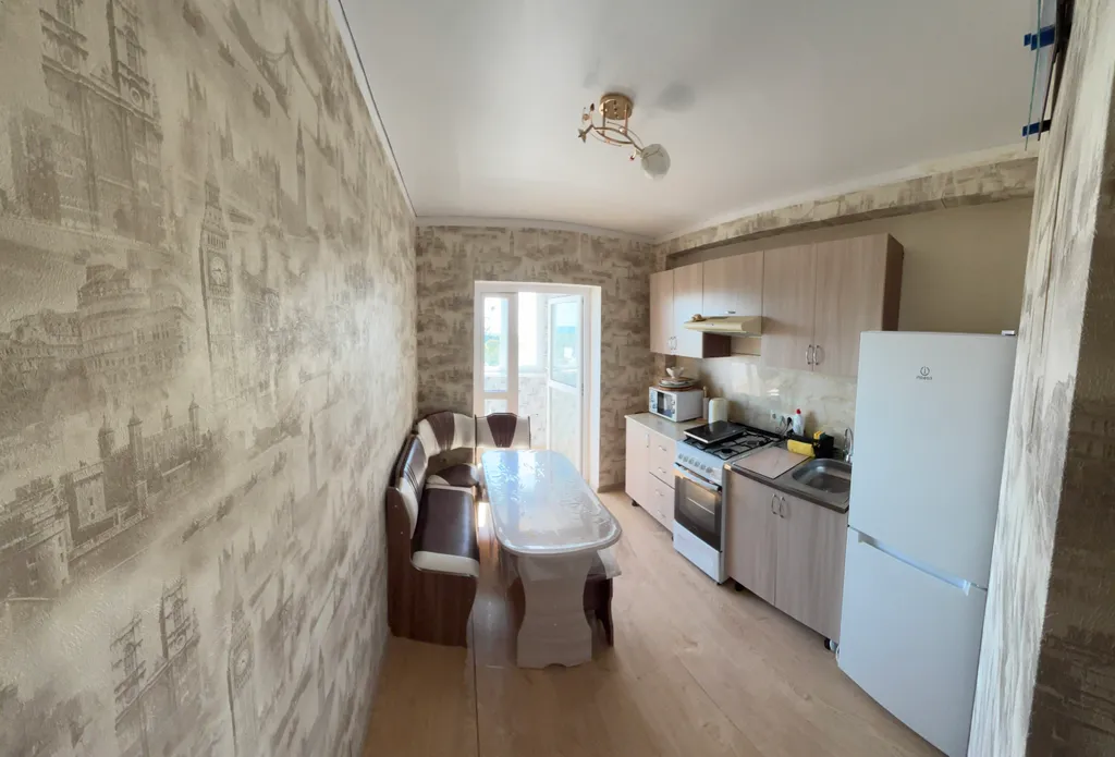 Квартира Видовая 1-к квартира в 5 минутах от моря, Гагра, 42 кв, 3 кровати — Гагра