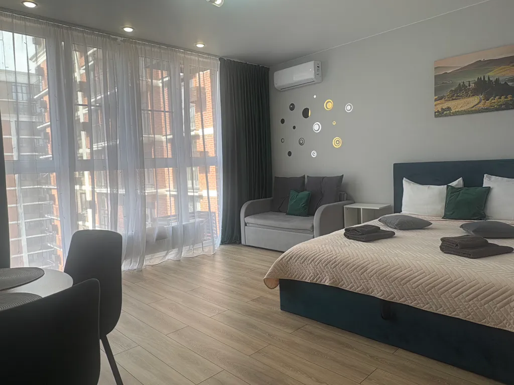 Квартира Квартира Большая комфортная студия — Краснодар