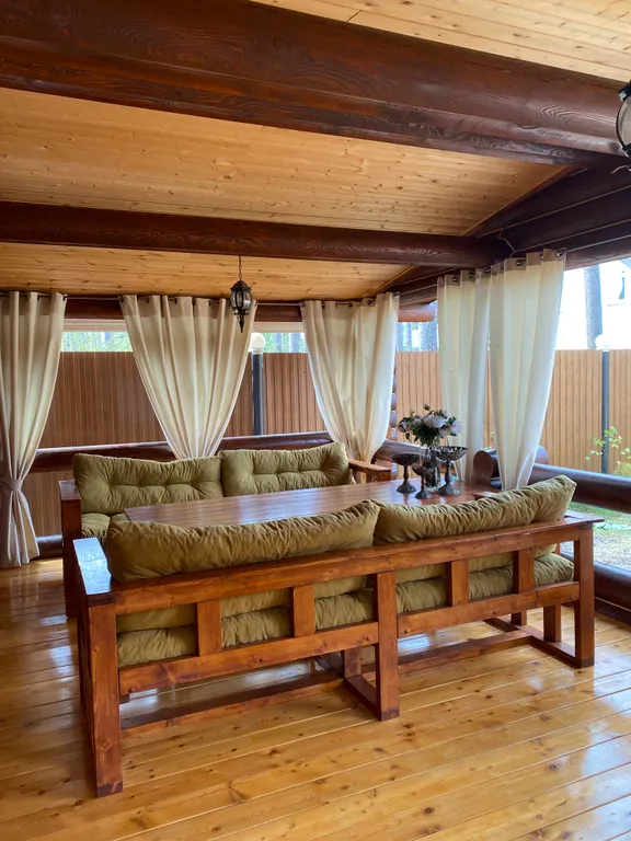 Атмосферный дом с русской печью и баней