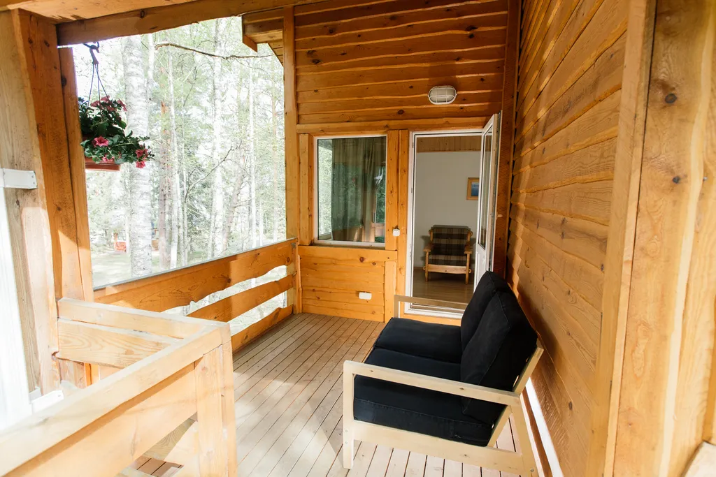 Квартира Двухместные апартаменты с балконом и террасой — Уя