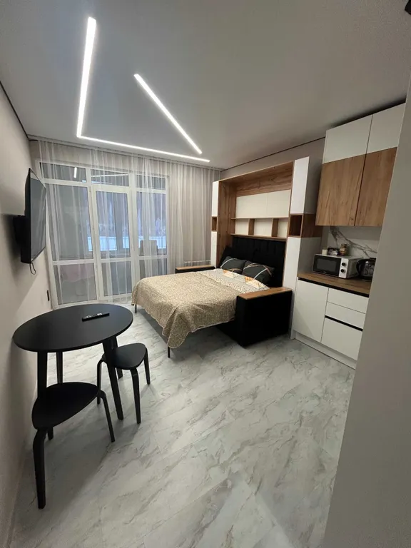 Студия с панорамным видом на горы