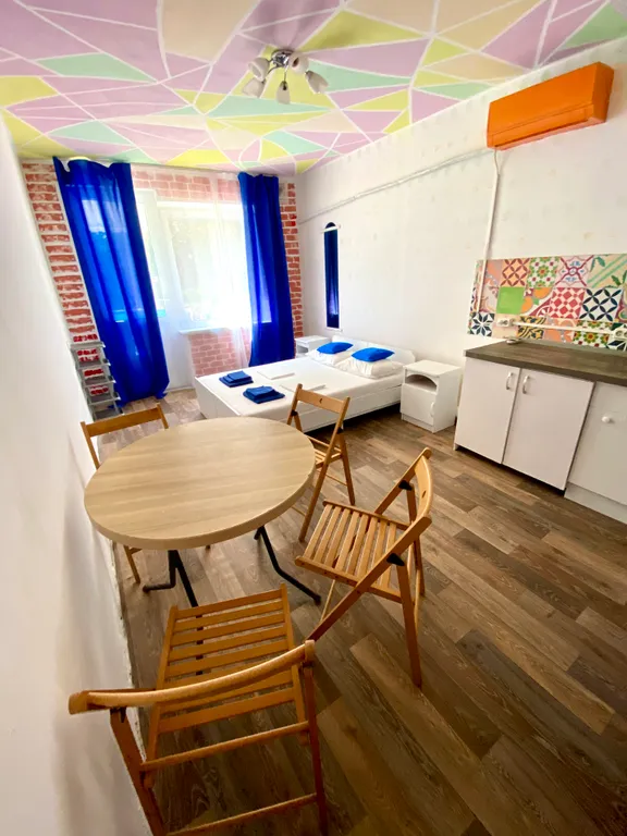 Двухкомнатные апартаменты студия