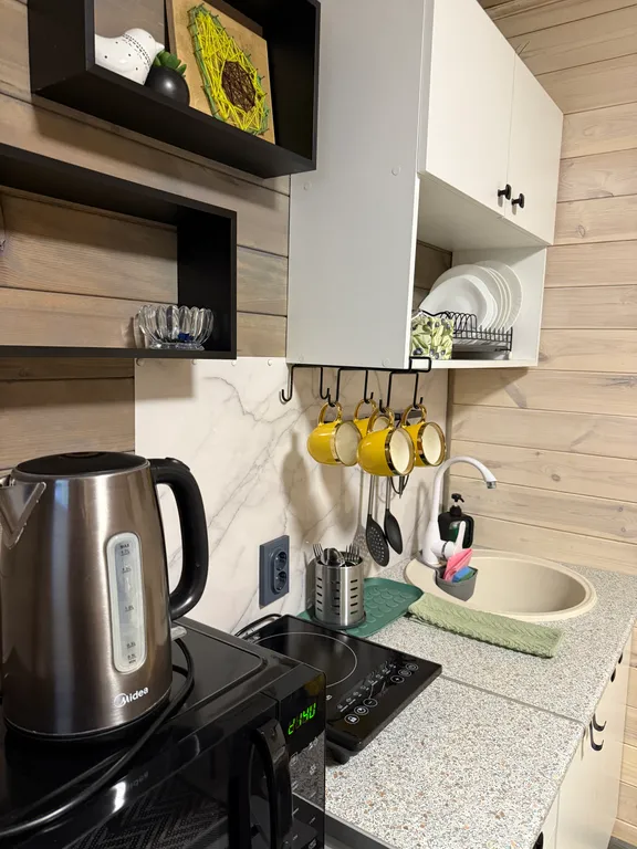 Дом благоустроенный с видом на гору