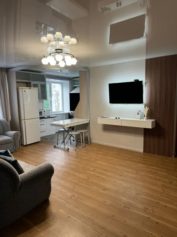 Трехкомнатная квартира с 4 раздельными спальными местами и гостиной