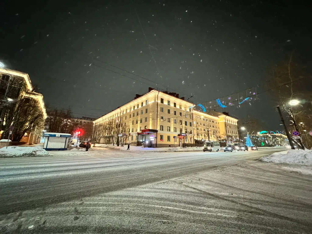 Северное сияние в удобных апартаментах в центре города