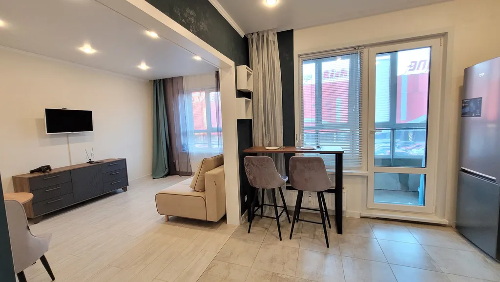 Квартира с дизайнерским ремонтом