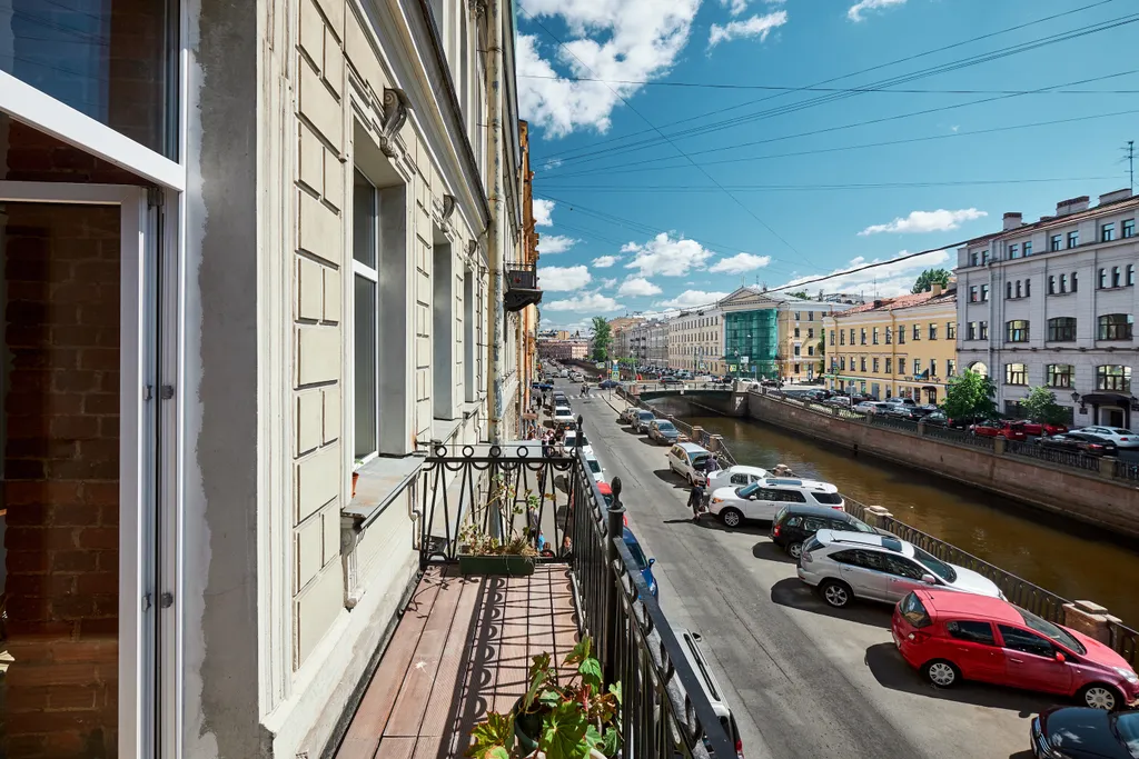 Квартира Просторная квартира с балконом — Санкт-Петербург