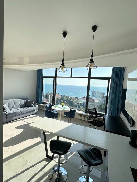 Квартира у моря, где хочется жить Вид на море и закаты с 21 этажа